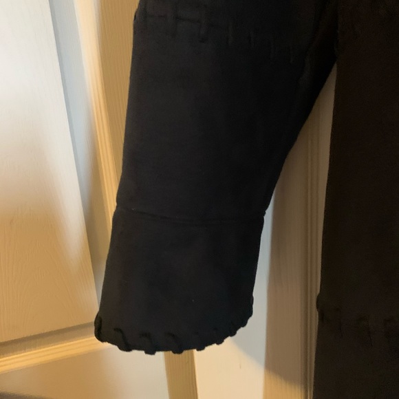 Coldwater Creek black fur coat. - Picture 5 of 7